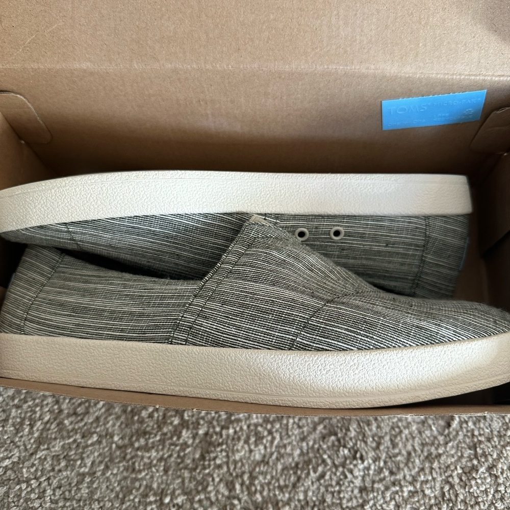 TOMS slip on shoes